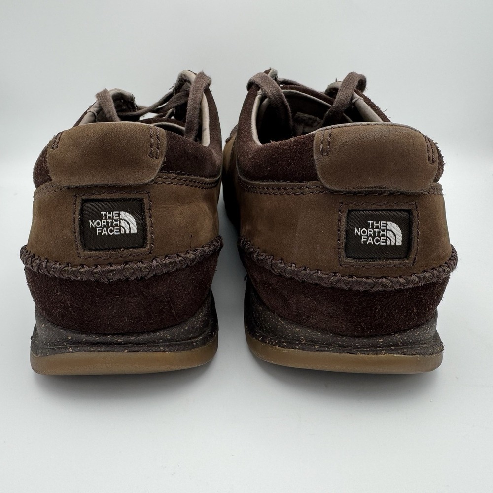 The North Face Hayden Shoes Mens 12 Brown Suede Leather Casual Hiking Shoes - Picture 6 of 10